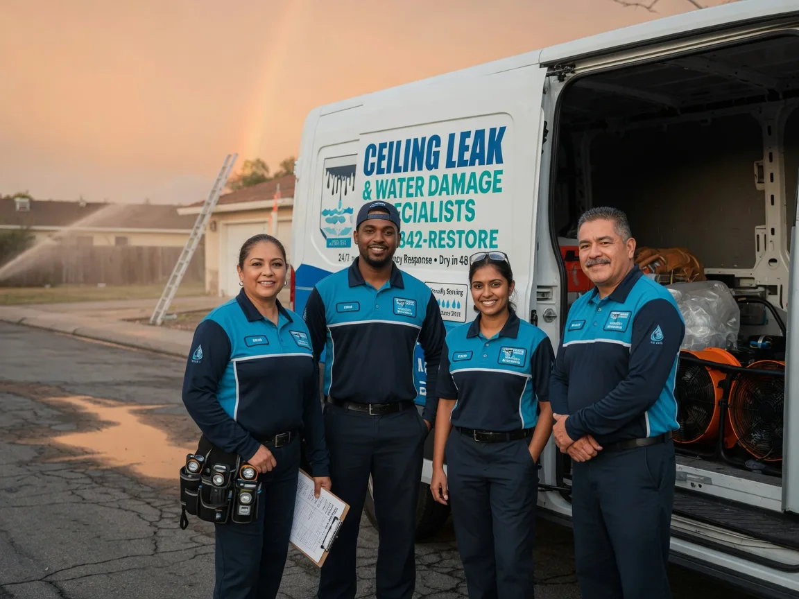 Ceiling Leak Cleanup company in Eden, TX
